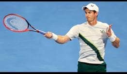 Andy Murray alcanzó la final en Doha la pasada semana.
