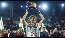 Max Purcell claims back-to-back Challenger titles on Indian soil, prevailing in Bengaluru after lifting the trophy in Chennai.