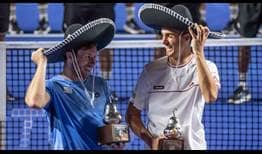 Austrians Lucas Miedler and Alexander Erler win their third ATP Tour title in Acapulco.