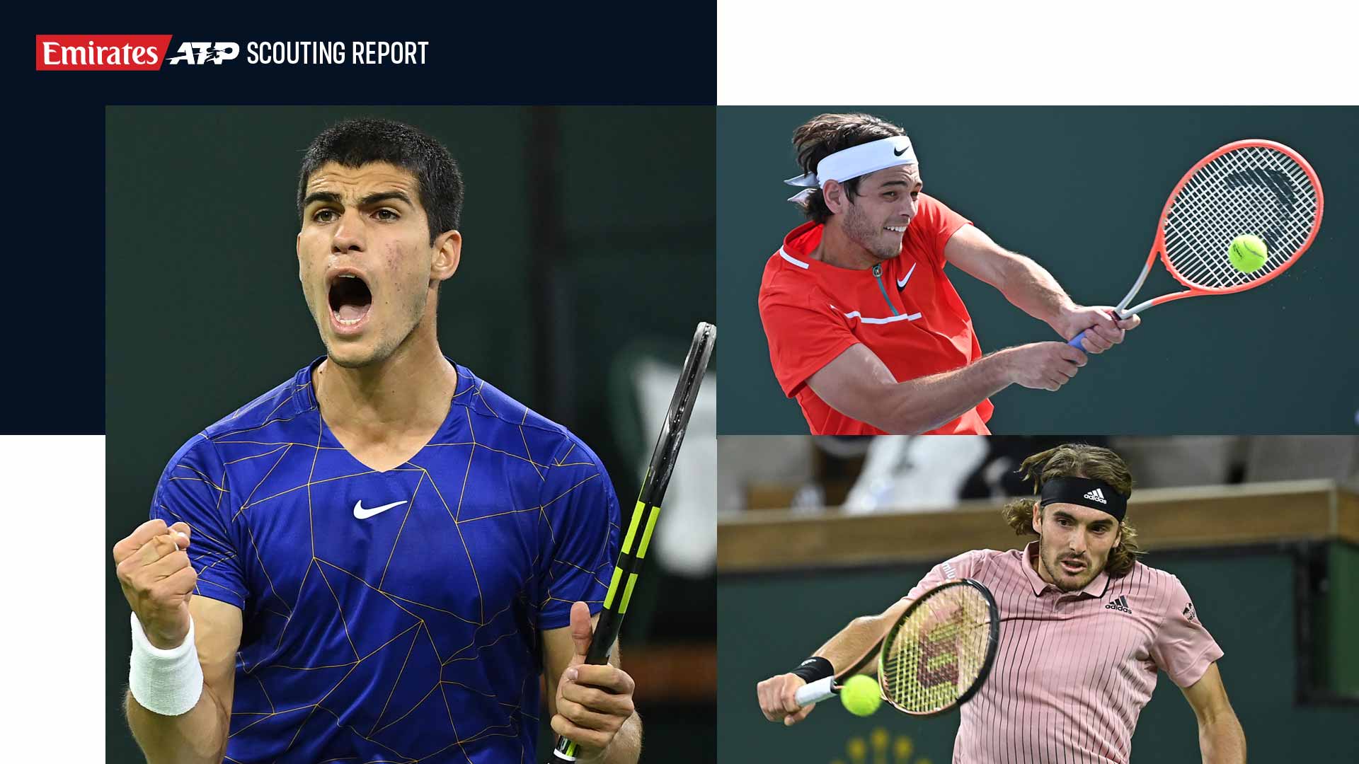 Carlos Alcaraz, Taylor Fritz and Stefanos Tsitsipas are among the leading contenders at the 2023 BNP Paribas Open.