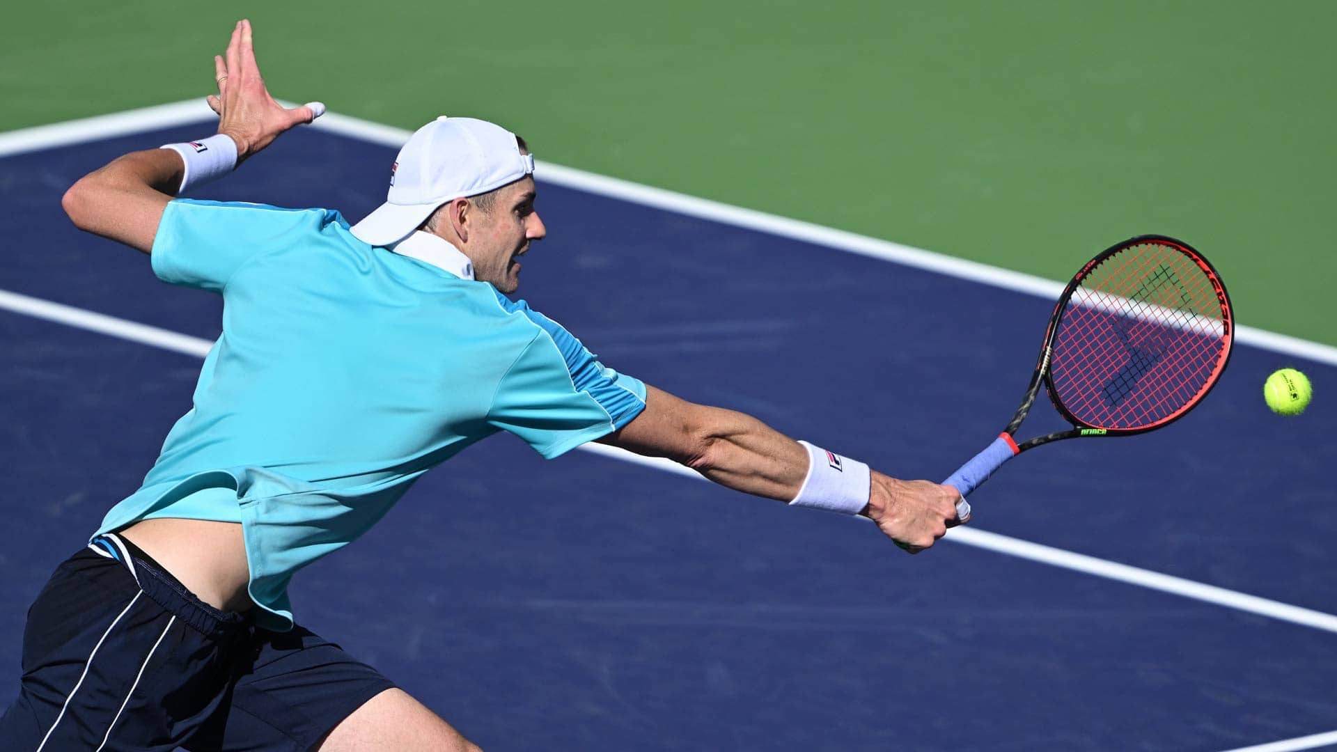 John Isner seeks his third Indian Wells title with Jack Sock.