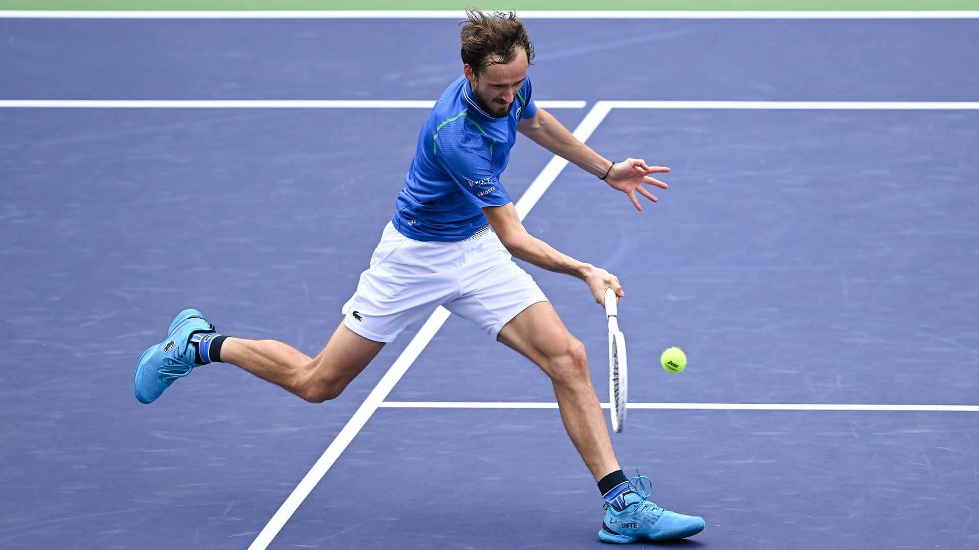 Daniil Medvedev has this year reached the quarter-finals of the BNP Paribas Open for the first time in his career.