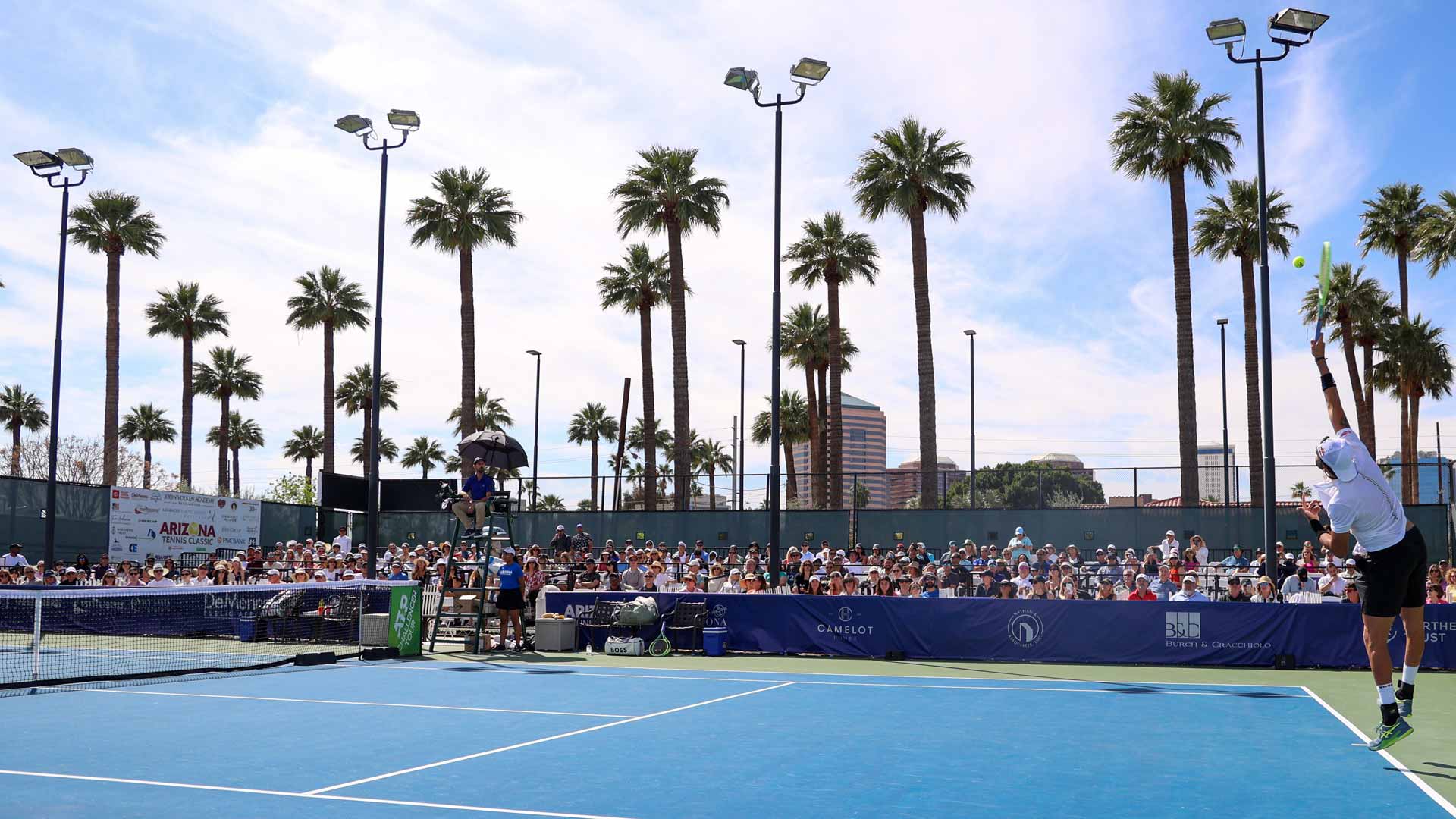 The Phoenix Country Club, host site of the 2023 Arizona Tennis Classic.