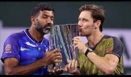 Rohan Bopanna and Matthew Ebden win their second title together in their first season as a pair.
