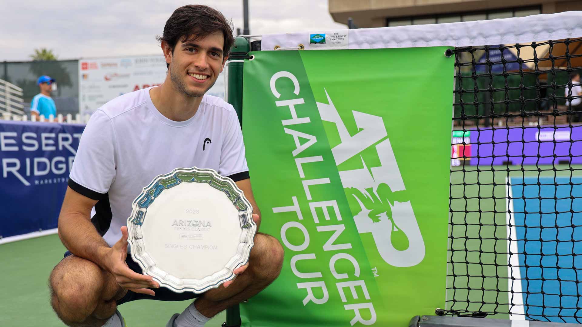 Nuno Borges is crowned champion at the premiere Challenger 175 event in Phoenix, Arizona.