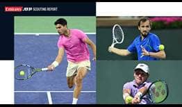 Carlos Alcaraz, Daniil Medvedev y Casper Ruud competirán en el segundo ATP Masters 1000 de la temporada en Miami.