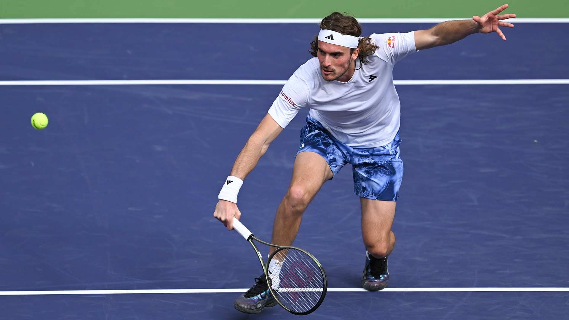 Stefanos Tsitsipas is 13-3 for the 2023 season.