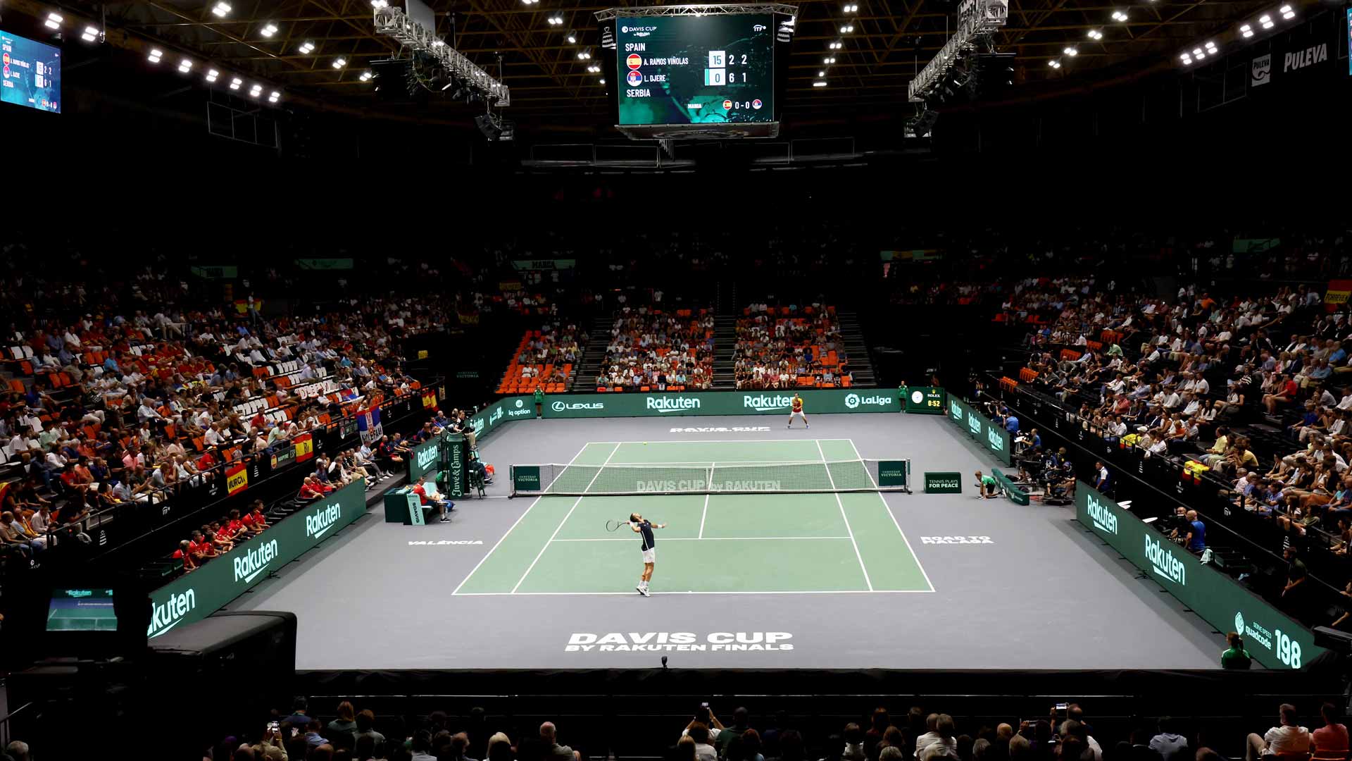 Valencia, Spain returns as a host city for the 2023 Davis Cup Finals Group Stage.