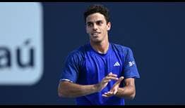 Francisco Cerundolo holds an 8-1 record in Miami.