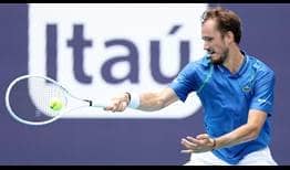 Daniil Medvedev ha mejorado a 27-3 su récord esta temporada.