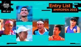 Los mejores jugadores del mundo ATP y WTA están inscritos en el Mutua Madrid Open 2023.