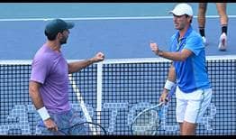 Santiago González y Edouard Roger-Vasselin conquistaron su segundo título de 2023 en el Miami Open presented by Itaú.