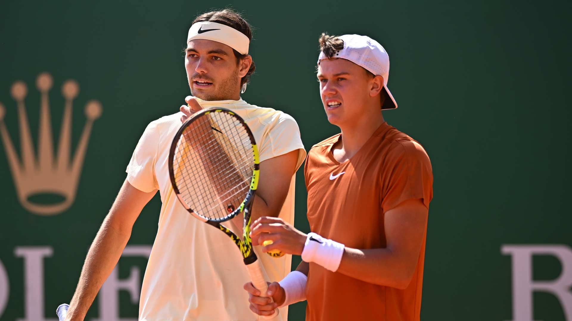 Taylor Fritz and Holger Rune improve to 2-0 as a pair.