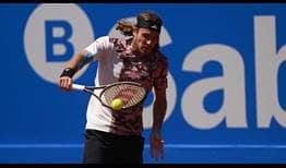 Stefanos Tsitsipas is chasing his first title of the season this week in Barcelona. 