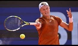 Holger Rune defeats Christopher O'Connell in straight sets Saturday to reach the Munich final.