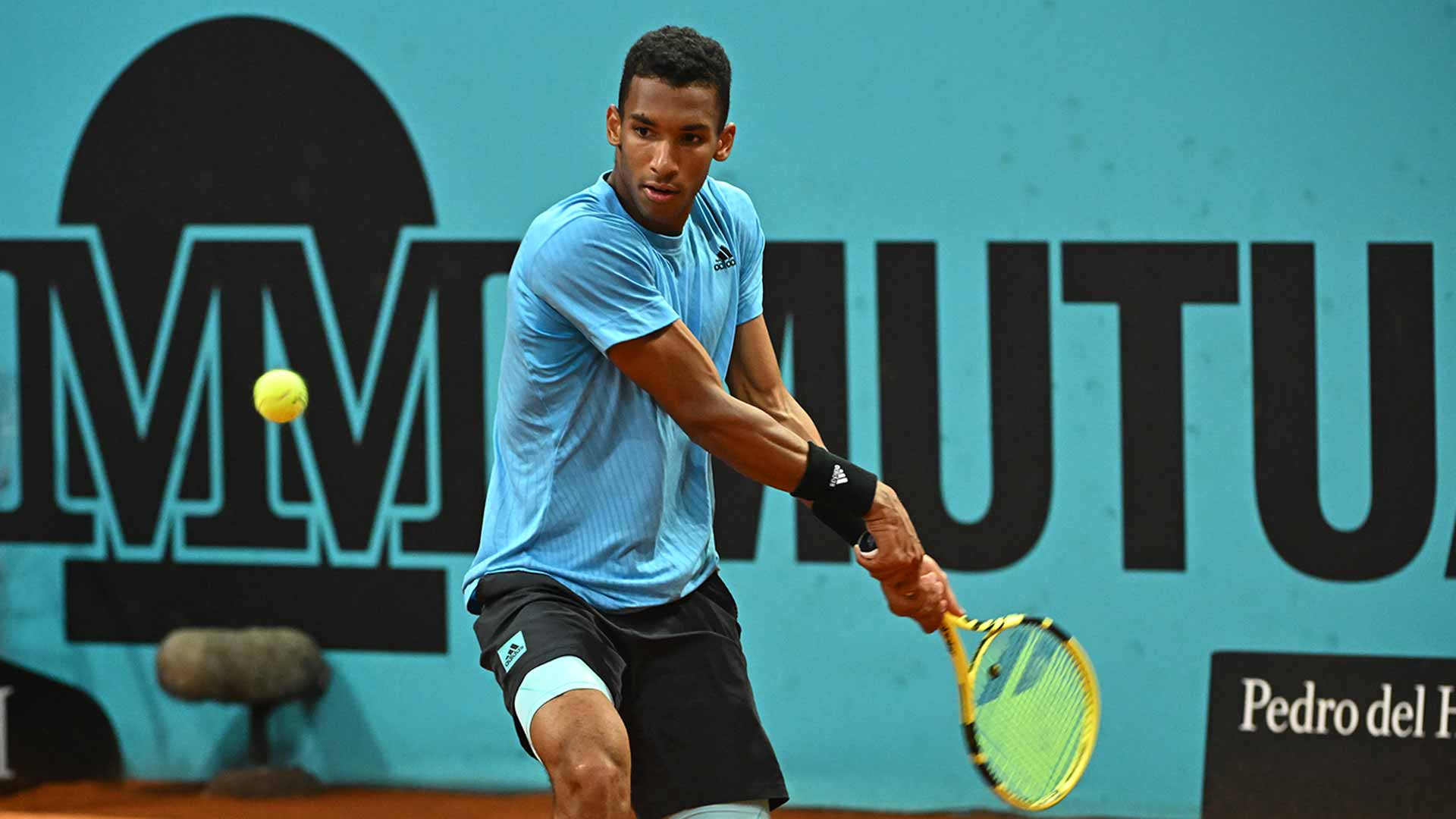 Felix Auger-Aliassime reached the quarter-finals in Madrid last year.