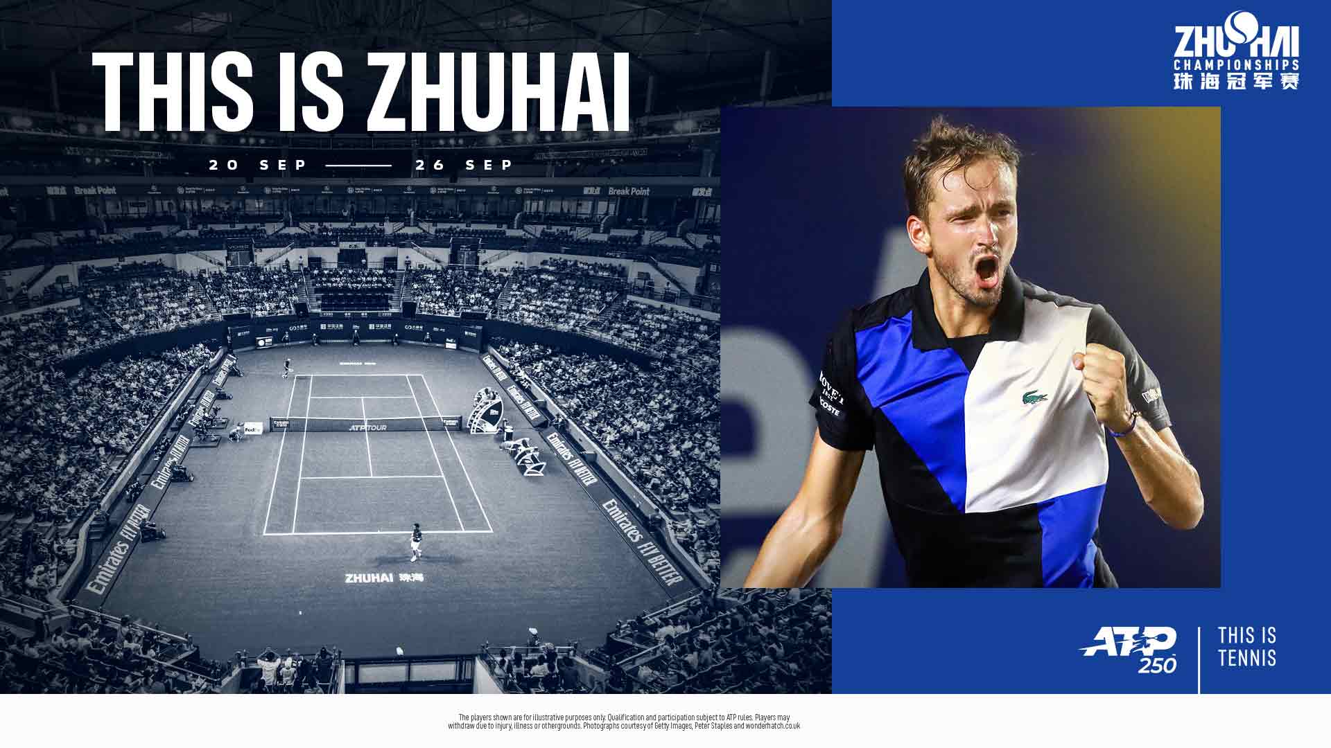 Daniil Medvedev will compete at the ATP 250 event this year.