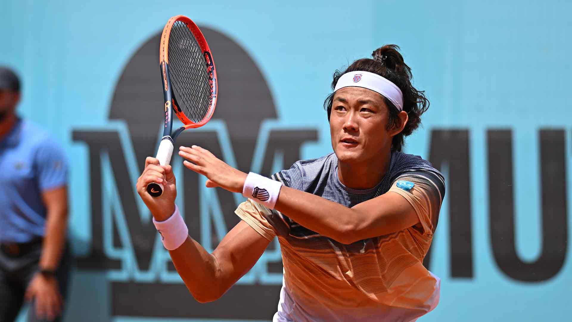  Zhang Zhizhen is up four spots to No. 95 in the Pepperstone ATP Live Rankings.