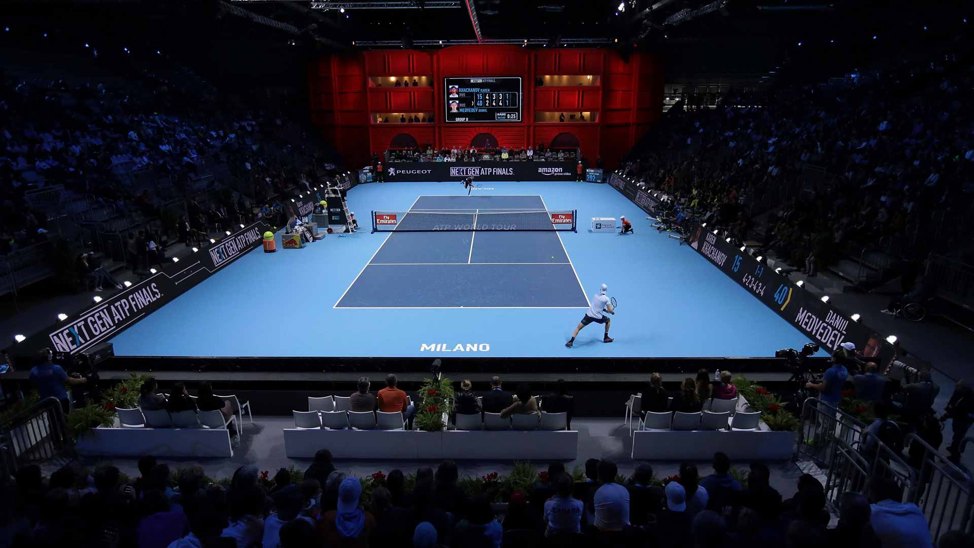 El sistema ELC Live fue puesto a prueba por primera vez en las Next Gen ATP Finals 2017 en Milán.