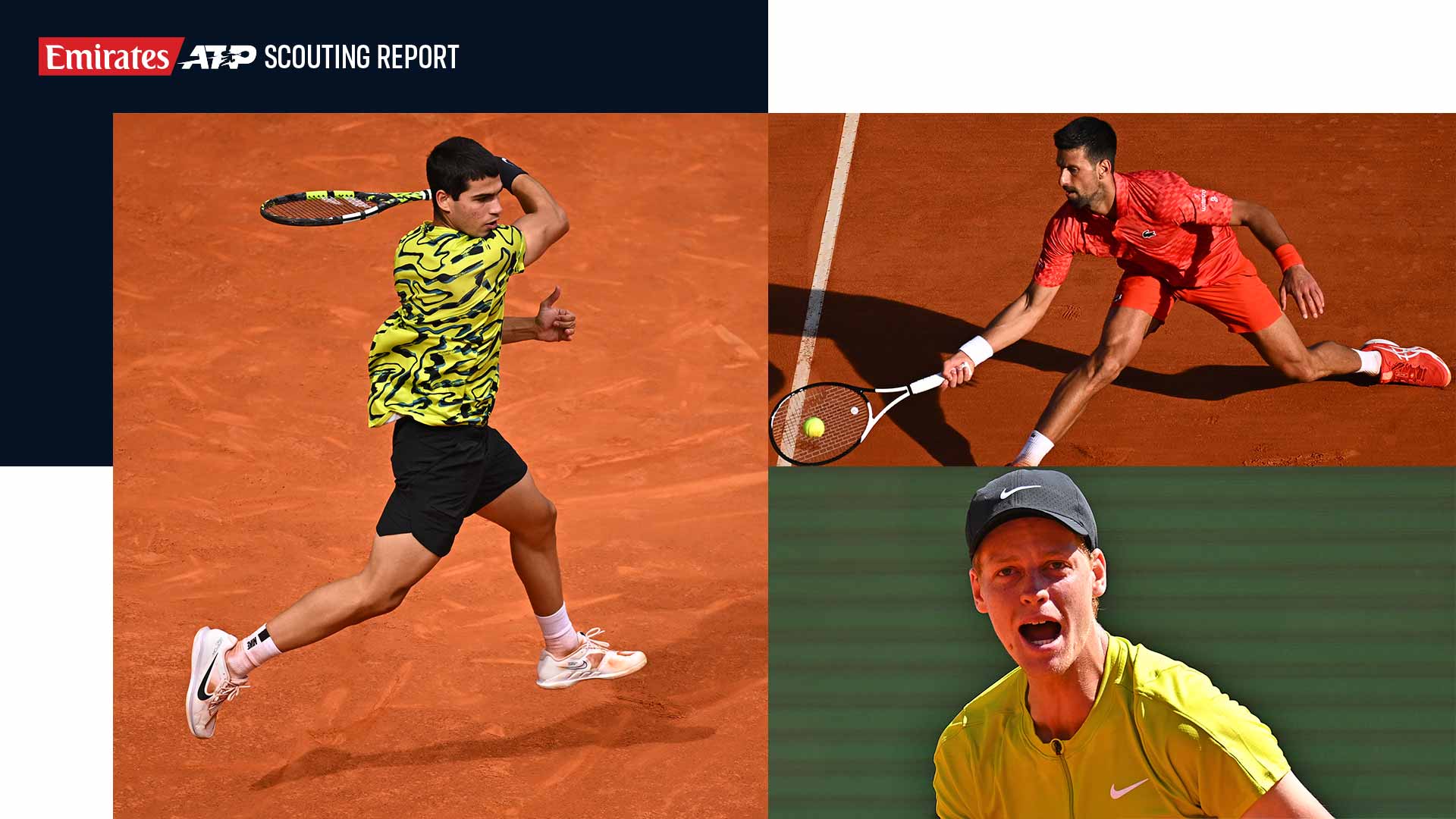 Carlos Alcaraz, Novak Djokovic and Jannik Sinner are among the players to watch in Rome.