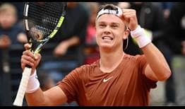 Holger Rune improves to 2-1 in his ATP Head2Head series with Novak Djokovic.
