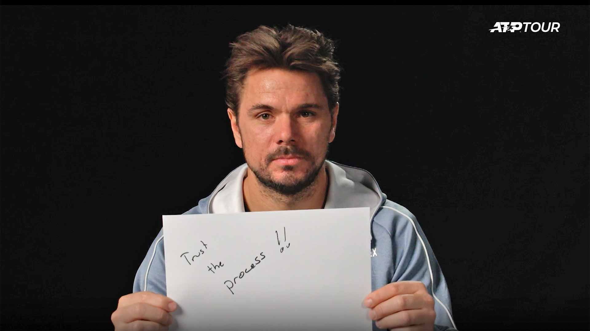 Stan Wawrinka is featured in ATP Uncovered's latest 'Note to Self' series.