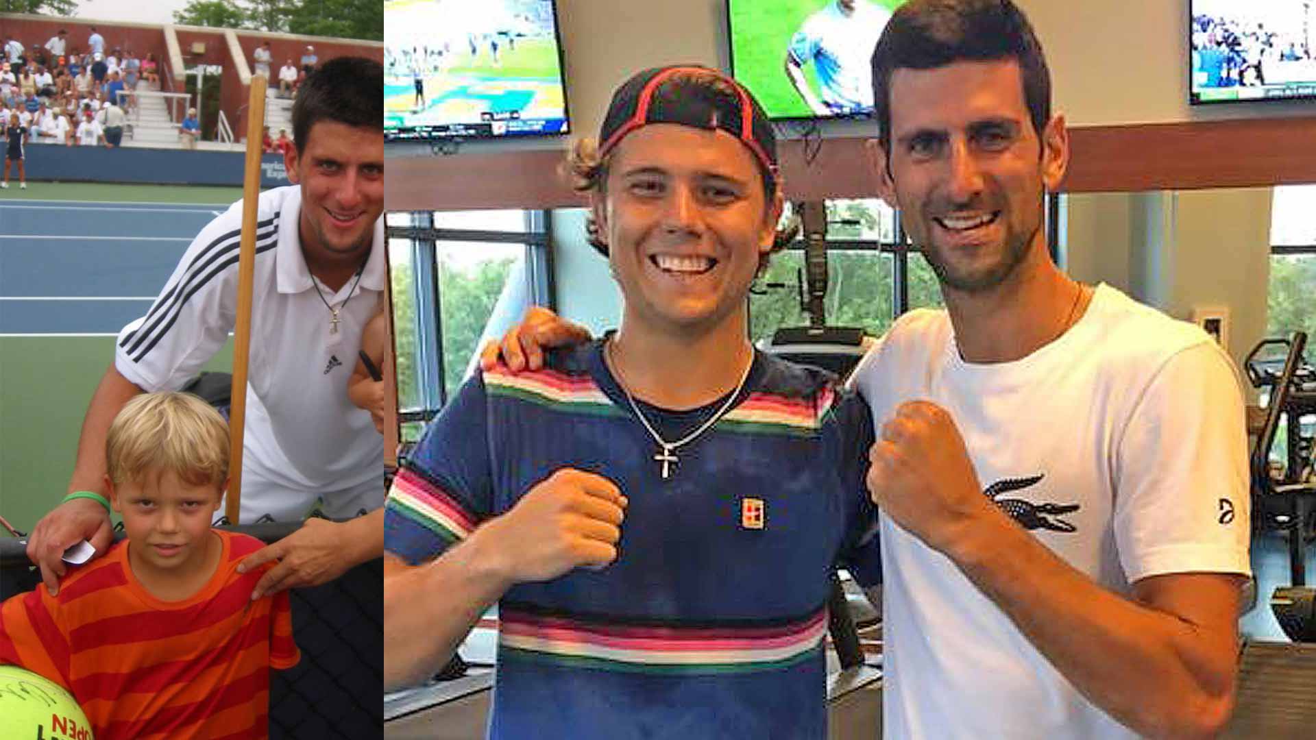 Aleksandar Kovacevic first saw Novak Djokovic play in 2005 and met the Serbian in 2021.