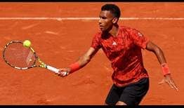 Felix Auger-Aliassime pierde ante Fabio Fognini en primera ronda de Roland Garros 2023.