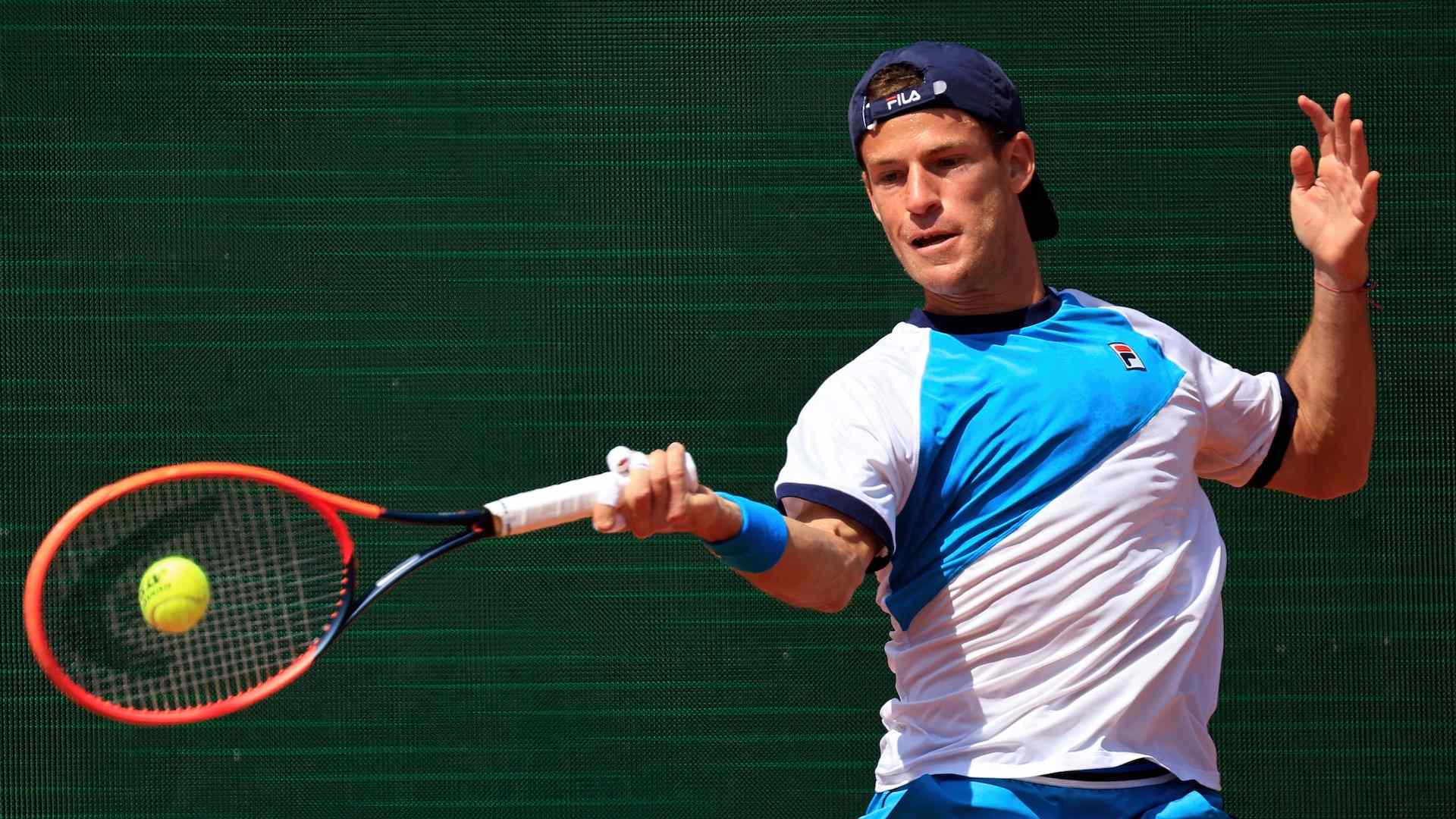 Diego Schwartzman enfrentó a Nuno Borges en la segunda ronda de Roland Garros 2023.