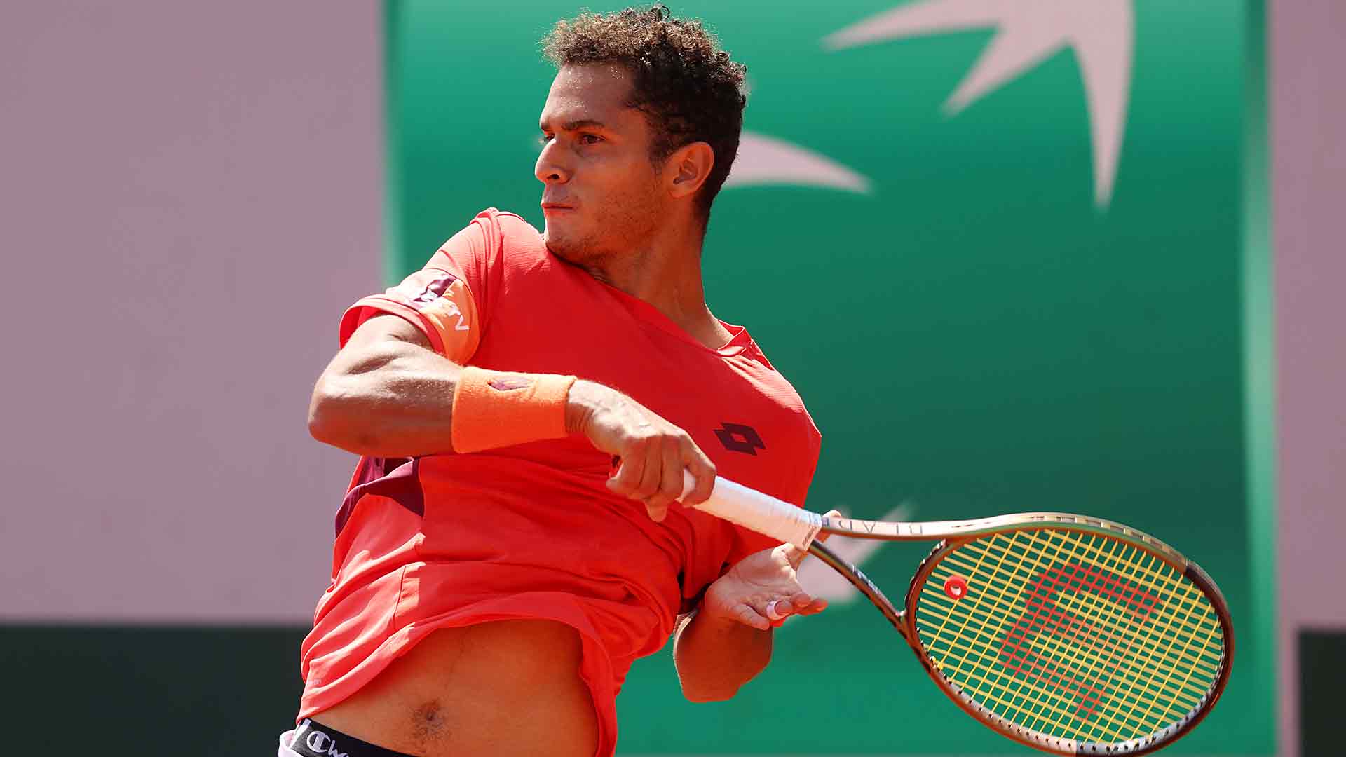Juan Pablo Varillas disputó la segunda ronda de Roland Garros frente a Roberto Bautista Agut.