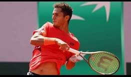 Juan Pablo Varillas disputó la segunda ronda de Roland Garros frente a Roberto Bautista Agut.