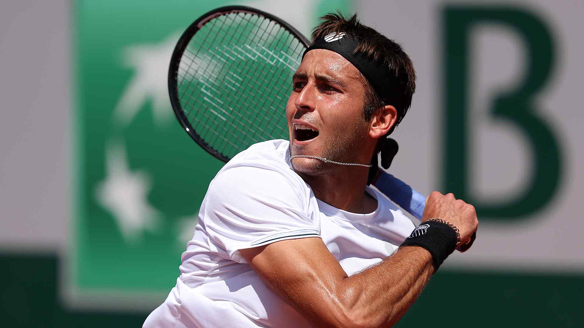 Tomás Martín Etcheverry ya se ha asegurado su mejor resultado en un Grand Slam en este Roland Garros 2023.