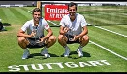 Nikola Mektic and Mate Pavic claim their second tour-level trophy of 2023 on Sunday in Stuttgart.