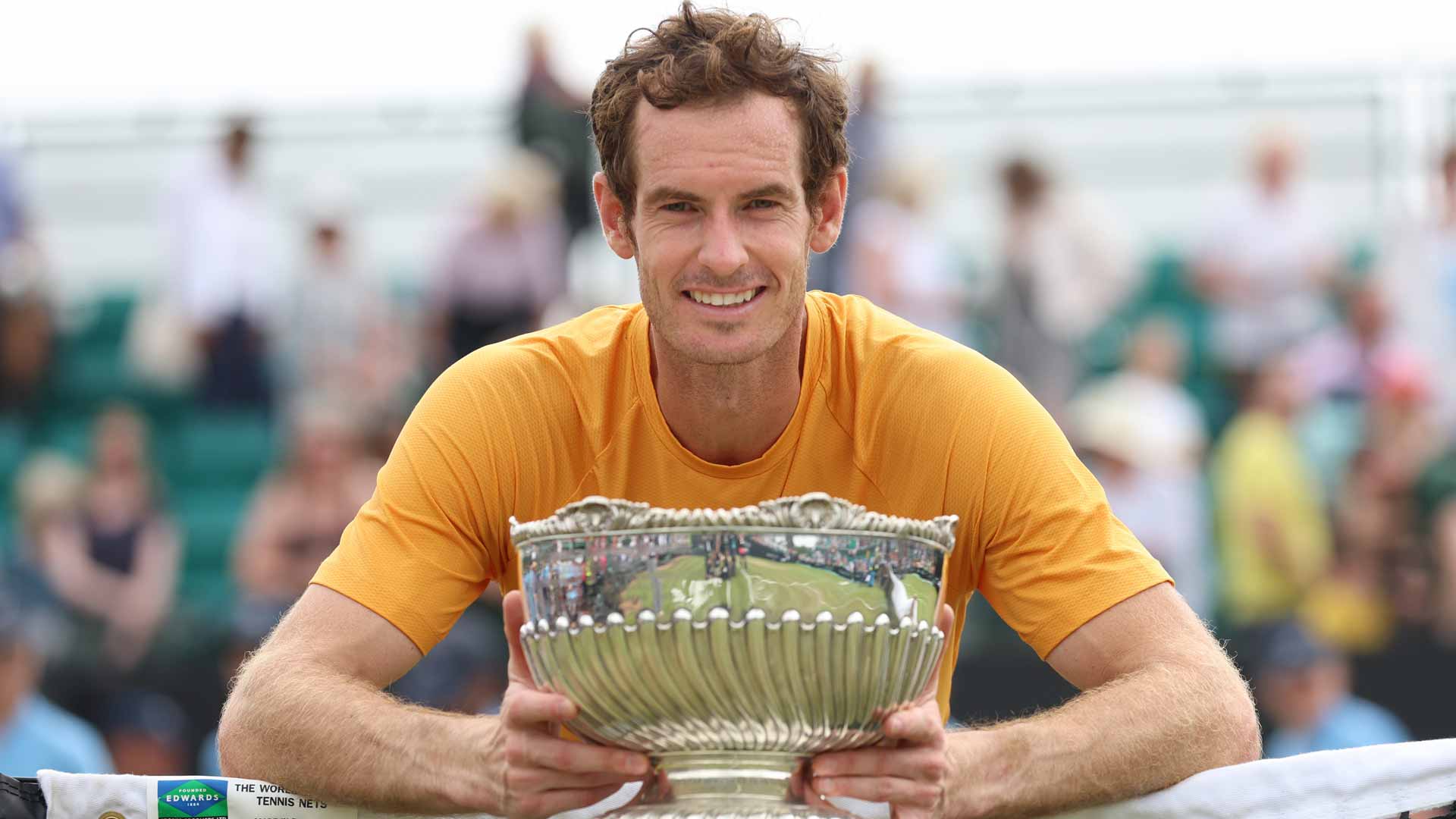 Andy Murray wins the 2023 Nottingham Challenger.