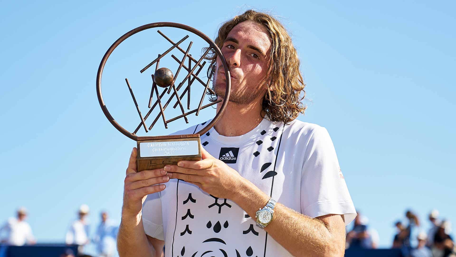 Stefanos Tsitsipas ganó el título en el Mallorca Championships el año pasado.