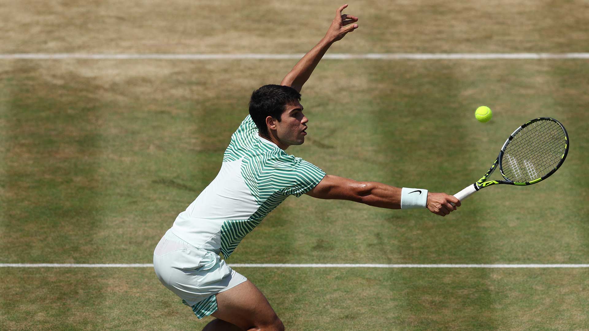 Carlos Alcaraz is making his third appearance at Wimbledon.