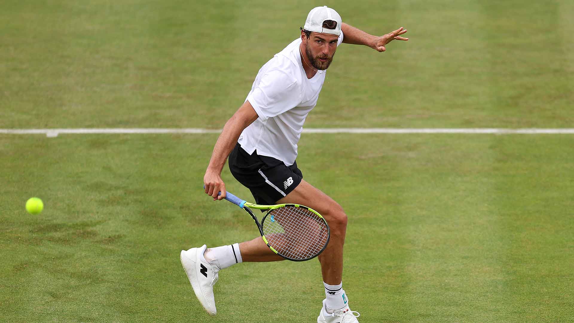 Maxime Cressy looks to turn around his season at Wimbledon.