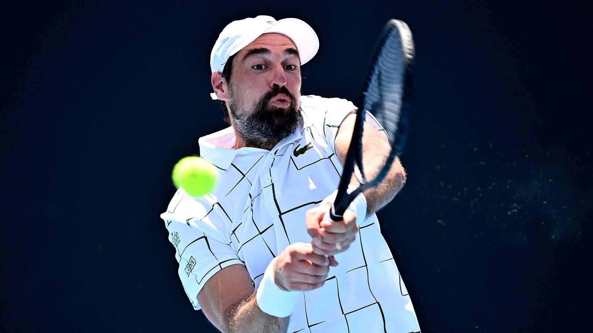 Jeremy Chardy, de 36 años, pondrá fin a su carrera individual en Wimbledon esta quincena. 