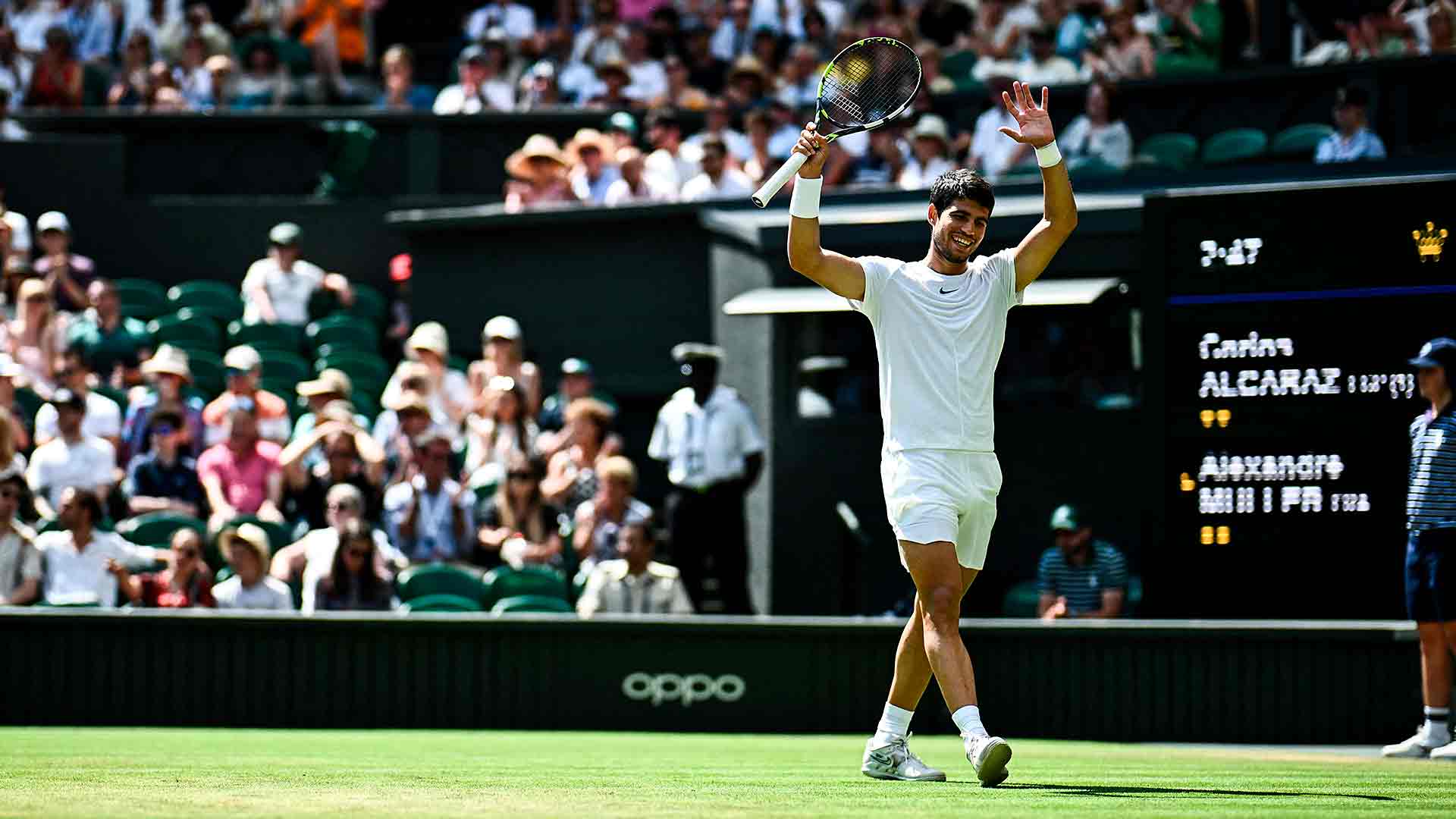 Carlos Alcaraz se ha enfrentado a dos franceses en las primeras rondas de esta edición de Wimbledon.