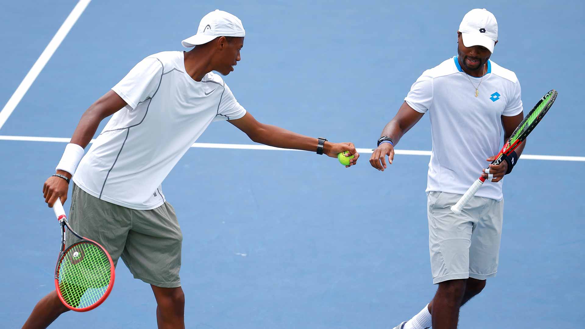 <a href='https://www.atptour.com/en/players/christopher-eubanks/e865/overview'>Christopher Eubanks</a> and <a href='https://www.atptour.com/en/players/donald-young/y124/overview'>Donald Young</a>