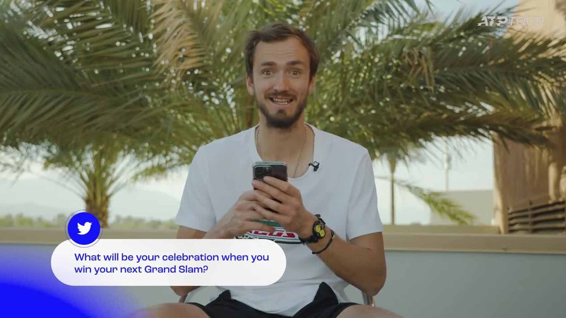 Daniil Medvedev responde a las preguntas de los aficionados en la última entrega de ATP Uncovered.