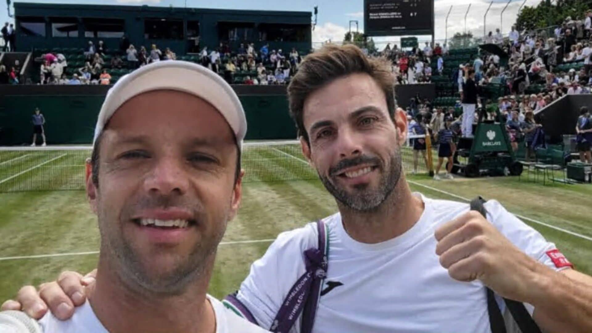 Horacio Zeballos y Marcel Granollers quieren dar un paso más para llegar a la final de Wimbledon este jueves.