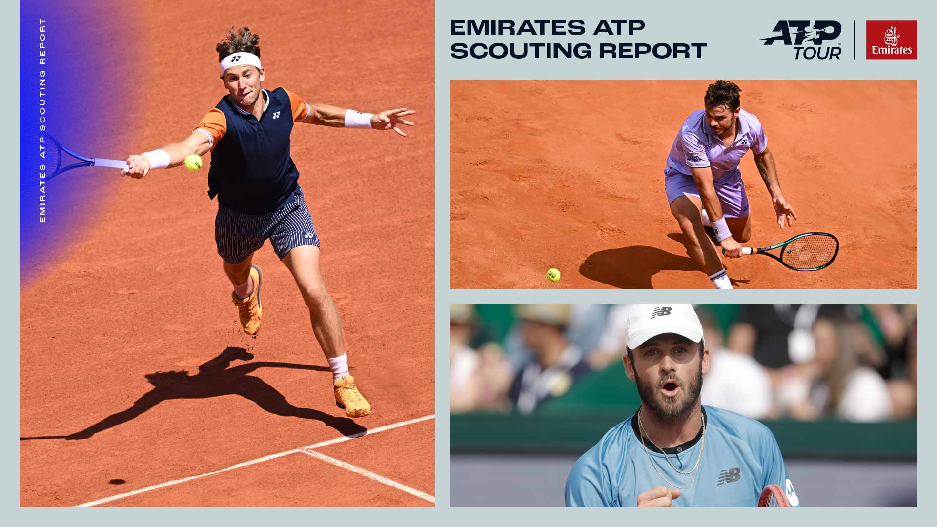 Casper Ruud, Stan Wawrinka y Tommy Paul son algunas de las estrellas que juegan esta semana en el ATP Tour.