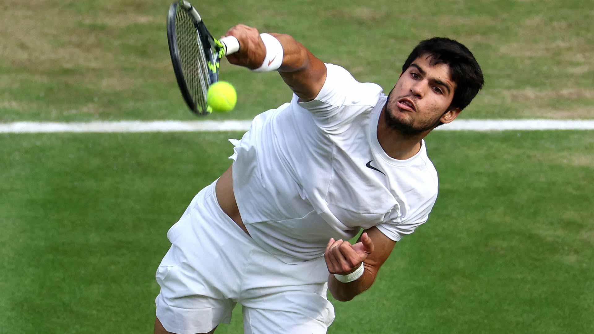 Carlos Alcaraz defeats Novak Djokovic in five sets to win the Wimbledon title and retain World No. 1 in the Pepperstone ATP Rankings.
