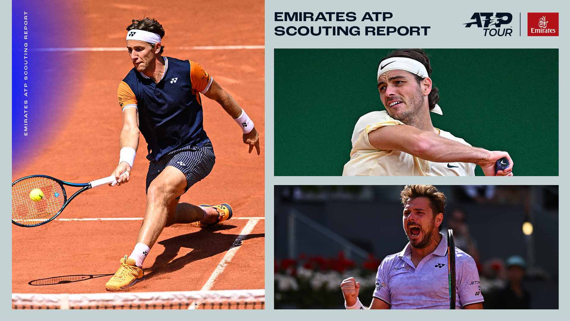 El ATP 500 de Hamburgo, y los ATP 250 de Atlanta y Umag se jugarán simultáneamente desde el 24 de julio.