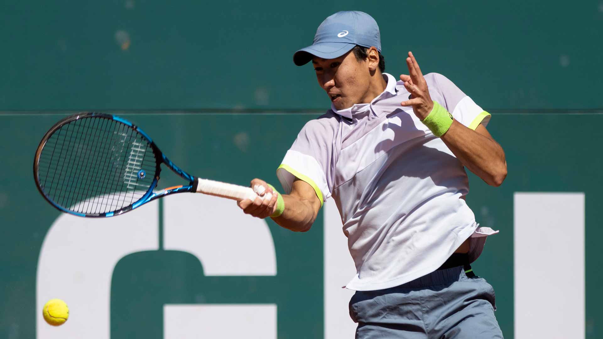 Yosuke Watanuki is at a career-high No. 99 in the Pepperstone ATP Rankings.
