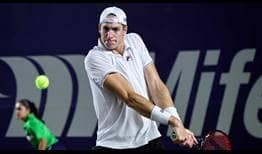 John Isner opens his 2023 Los Cabos campaign on Monday with victory against Rinky Hijikata.
