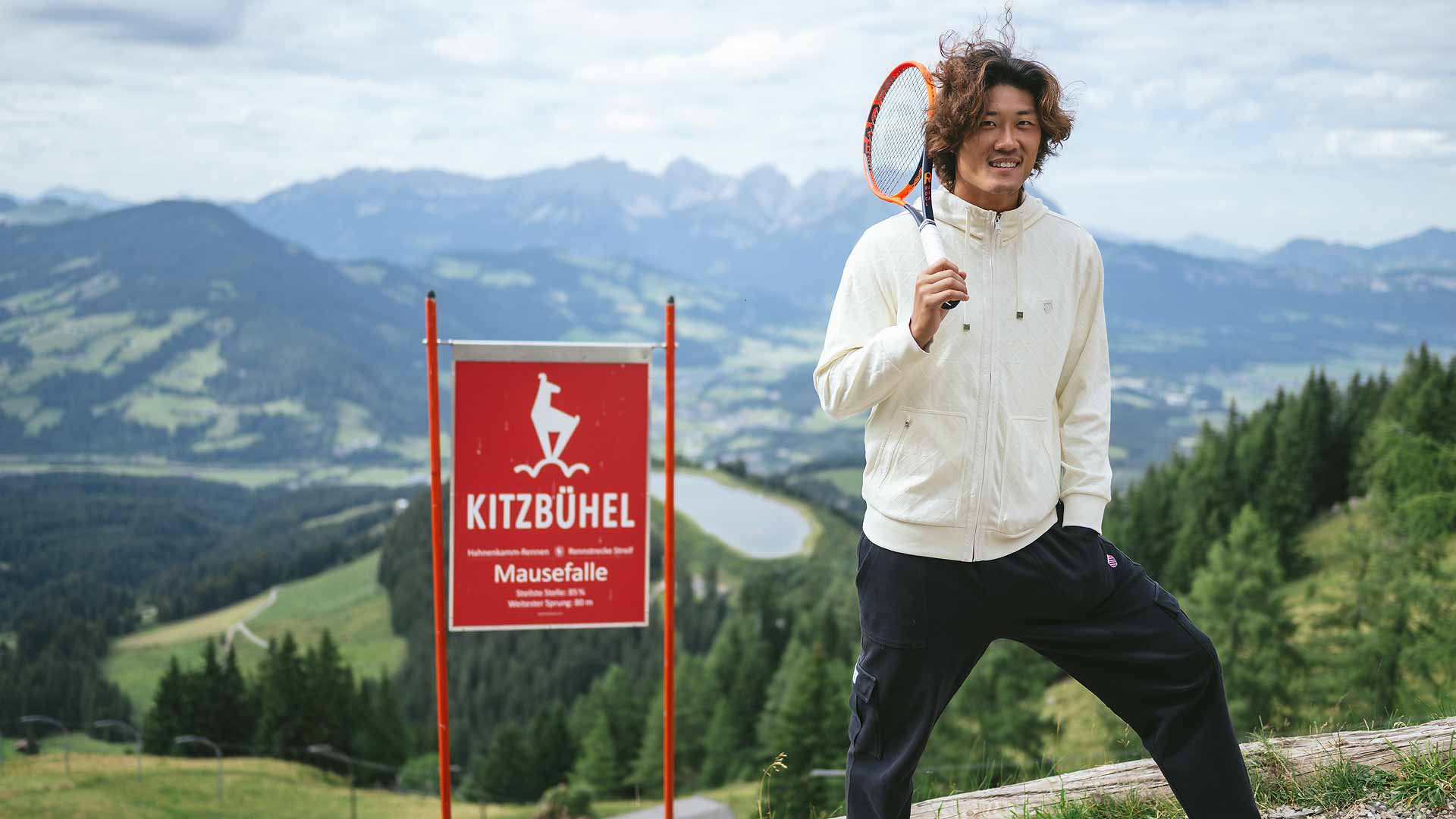Chinese No. 1 Zhang Zhizhen is making his Generali Open debut this week in Kitzbühel.