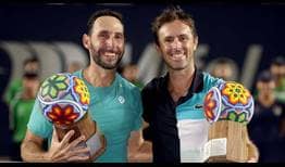 Santiago Gonzalez and Edouard Roger-Vasselin secure their third ATP Tour triumph of the year with victory in Los Cabos.