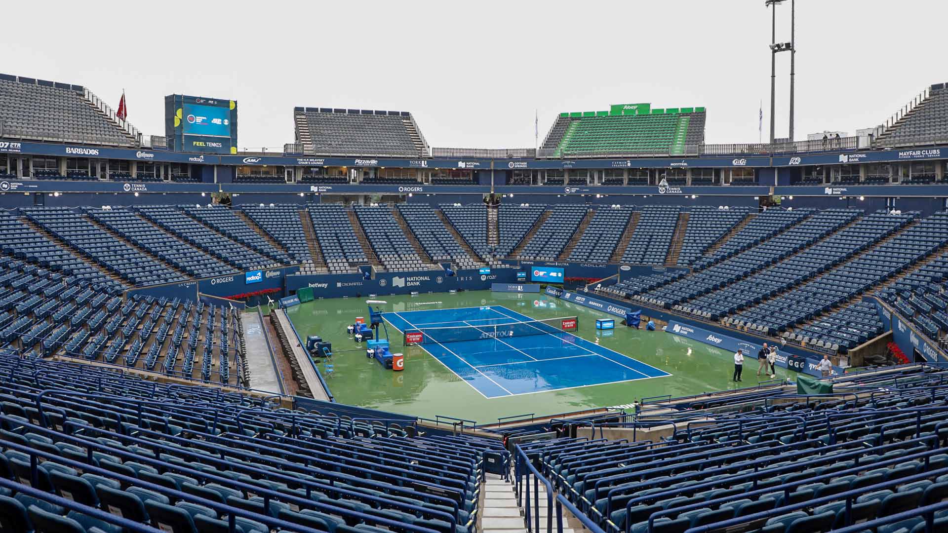 Sobeys Stadium is centre court at the National Bank Open Presented by Rogers in Toronto.